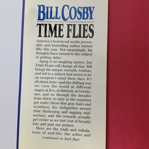 Book | Bill Cosby Time Flies | By Alvin F. Poussaint | Jailed Actor RARE Read - Picture 5 of 8